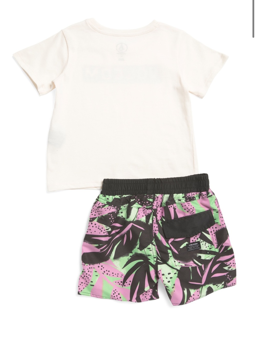Volcom Toddler Boys Tee and Swim Trunk Set - Picture 2 of 4